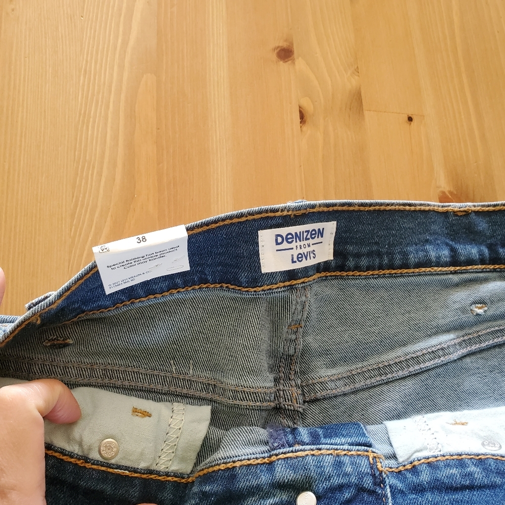 DENIZEN from Levi's Men's Slim Denim 9" Jean Shorts super flex - Vintage - Picture 8 of 11